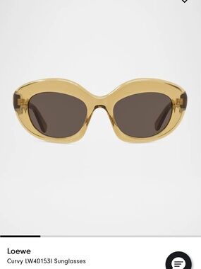 NWOT Loewe Cateye Sunglasses